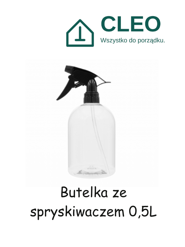 Butelka ze spryskiwaczem 0,5L