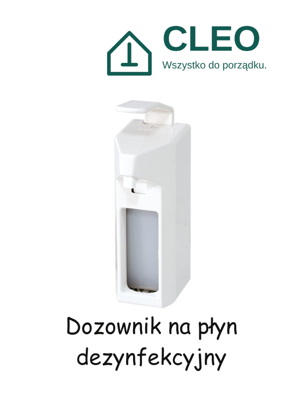 Dozownik na płyn dezynfekcyjny (ścienny)
