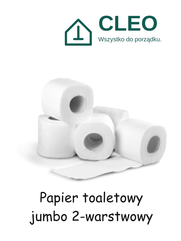 Papier toaletowy jumbo 2-warstwowy
