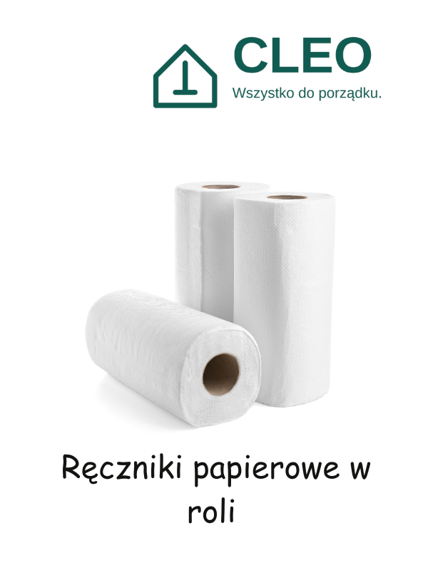 Ręczniki papierowe w roli (jumbo, białe)