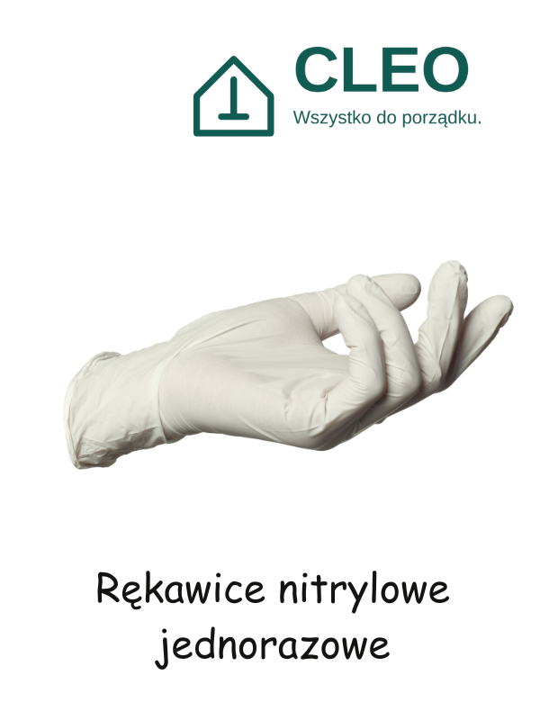 Rękawice nitrylowe jednorazowe (100 szt.)