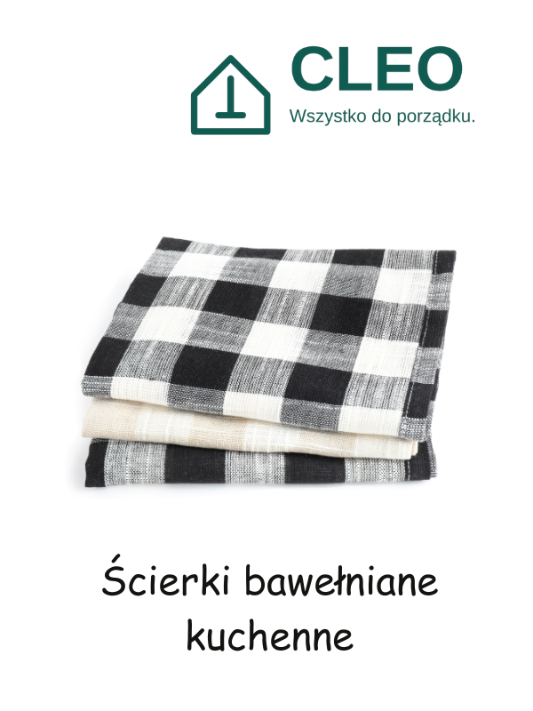 Ścierki bawełniane kuchenne (3 szt.)