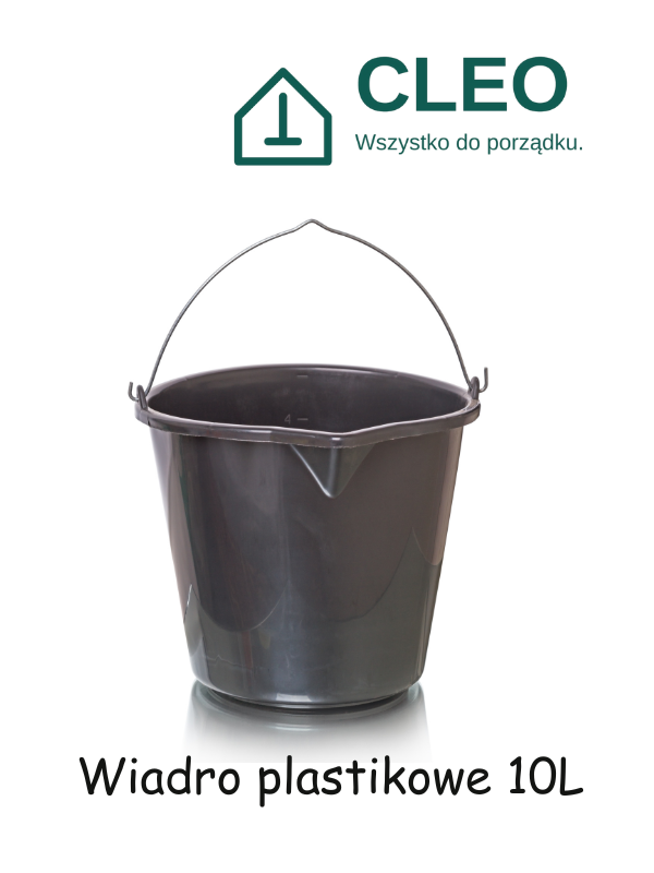 Wiadro plastikowe 10L