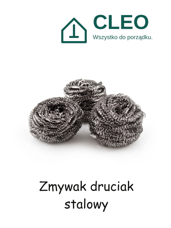 Zmywak druciak stalowy (3 szt.)