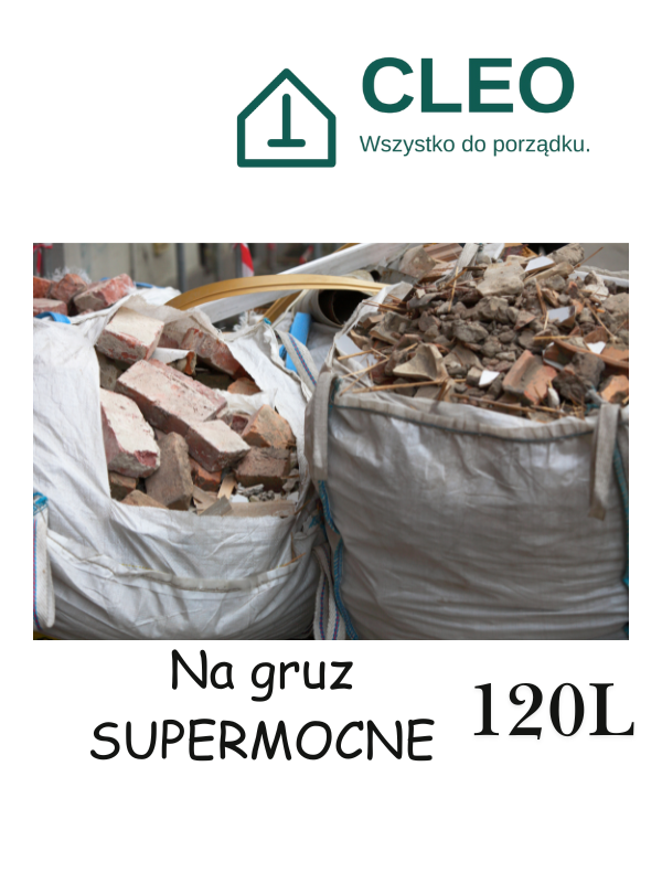Worki na gruz 120L (supermocne)