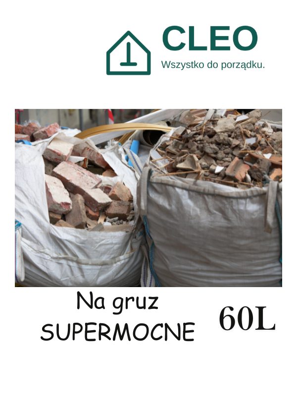 Worki na gruz 60L (supermocne)